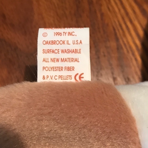 𝅺WRINKLES, the baby bulldog Ty beanie baby. NWT‎ - Picture 8 of 8